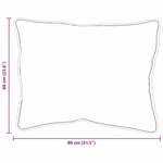 vidaXL Couette Autre avec oreiller 3 Pièces Blanc 260 x 220 cm Microfibre