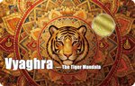 Pièce de monnaie en Or 30 Dollars g 0.155 (1/200 oz) Millésime 2026 Mandala TIGER (PRÉCOMMANDE)