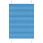 vidaXL Store plissé bleu 85x150 cm largeur du tissu 84 4 cm polyester