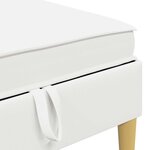 vidaXL Sofa avec rangement Tissu