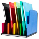 Trieur Vertical Modulotop Ecoblack 5 Intercalaires - Arlequin - Exacompta