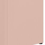 vidaXL Porte-parapluie Rose 15 5 x 15 5 x 49 cm Acier