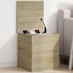 vidaXL Boîte de rangement chêne sonoma 40x42x46 cm bois d'ingénierie