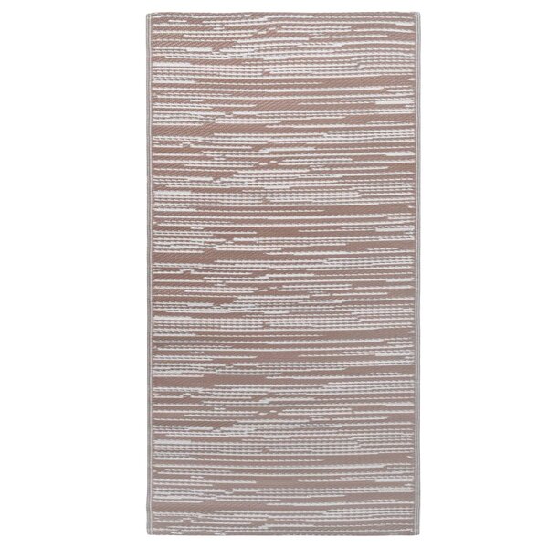 vidaXL Tapis d'extérieur ARAKIL marron 80x150 cm PP