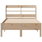 vidaXL Cadre de lit sans matelas 90x200 cm bois de pin massif