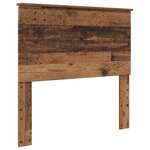 vidaXL Tête de lit Bois Ancien 100 cm Bois d'ingénierie