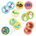 Djeco DJ08254 - Mémo Petites bêtes