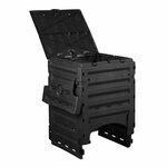 Nature Bac à compost 300 L Noir