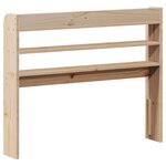 vidaXL Tête de lit avec étagères 75 cm bois massif de pin