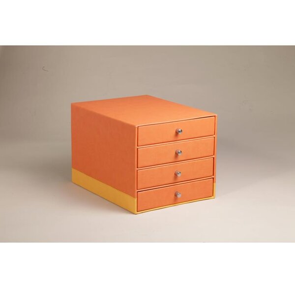 Trieur 4 tiroirs Tangerine RHODIA