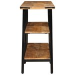 vidaXL Table console 140x35x70 cm bois de manguier massif