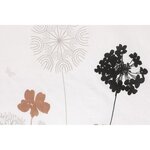 Parure de lit - housse de couette 220 x 240 + 2 taies d'oreiller 60 x 60 65 coton- Blanc