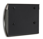 Boîte aux Lettres en Acier  Aura E5404  Grande capacité  Anti-pluie  Noir