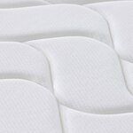 vidaXL Matelas à ressorts ensachés dureté moyenne 80x200 cm