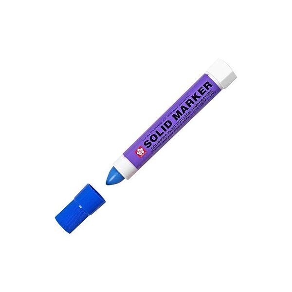 Sakura Marqueur à usage industriel "Solid Marker"  bleu 084511328518