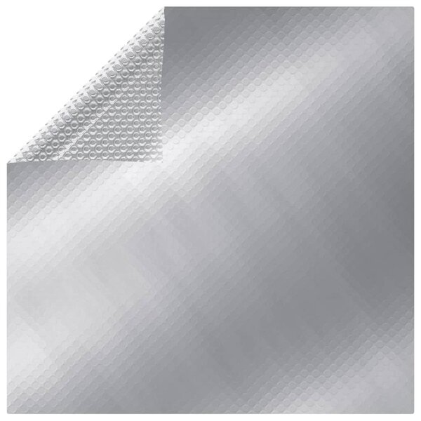 vidaXL Couverture de piscine Argenté 732x366 cm PE