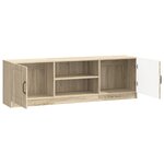 vidaXL Meuble TV Chêne Sonoma 150 x 31 x 47 cm Bois d'ingénierie