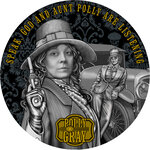 Pièce de monnaie en Argent 5 Dollars g 62.2 (2 oz) Millésime 2025 Peaky Blinders POLLY GRAY (PRÉCOMMANDE)