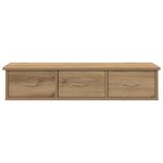 vidaXL Armoire murale chêne artisanal 88x26x18 5 cm bois d'ingénierie