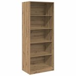 vidaXL Garde-robe chêne artisanal 80x50x200 cm bois d'ingénierie