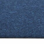 vidaXL Tapis 20 Pièces Bleu foncé 50 x 50 cm 100  Polypropylène
