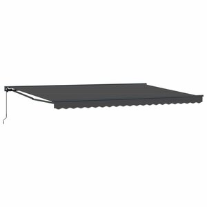 vidaXL Cadre d'auvent Anthracite 500 × 300 cm