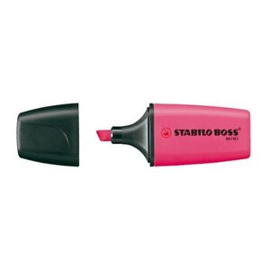 Surligneur BOSS MINI Pte Biseautée 2 - 5 mm Rose STABILO