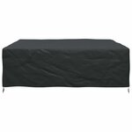 vidaXL Housse pour mobilier d'extérieur Noir 220 x 220 x 70 cm 600D