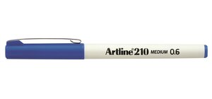 Stylo Feutre '210' permanent indélébile pointe 0 6 mm bleu ARTLINE