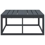 vidaXL Mobilier de jardin Anthracite Acier