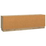 vidaXL Meuble TV 150 x 31 x 47 cm Chêne artisanal Bois d'ingénierie
