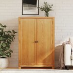vidaXL Armoire avec stockage avec porte Marron Bois d'ingénierie