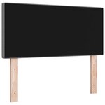 Tête de lit LED vidaXL Design Simple Gris Clair 80 cm Tissu Velours Côtelé