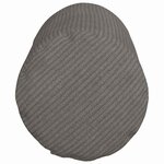 vidaXL Coussins d'accent 2 Pièces Gris clair Ø 15 x 40 cm