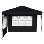 vidaXL Tente de fête pop-up 288 x 288 x 245 cm Anthracite Tissu Oxford