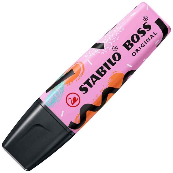 Surligneur boss original by ju schnee  mauve givré stabilo