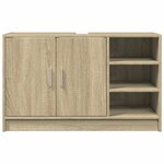 vidaXL Armoire d'évier chêne sonoma 90x29x55 cm bois d'ingénierie
