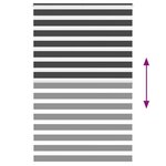 vidaXL Store zèbre noir 145x200 cm largeur du tissu 140 9 cm polyester