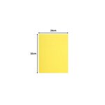 Paquet de 100 chemises Flash 220 format 320x240mm Jaune vif EXACOMPTA