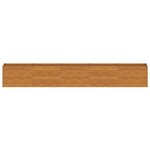 vidaXL Lit surélevé de jardin 482x50x69 cm acier corten