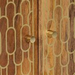 vidaXL Armoire latérale 60x33x75 cm bois massif de manguier