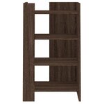 vidaXL Buffet chêne marron 45x35x75 cm bois d'ingénierie