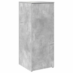 vidaXL Armoire de rangement gris béton 40x45x103 5cm bois d'ingénierie