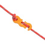 vidaXL Cordes de haubanage avec clés réfléchissantes 8 Pièces 4 m 4 mm
