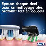 Oral-B Brosse à Dents Électrique Noire  1 Brossette