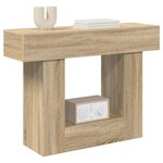 vidaXL Chêne Sonoma 101 x 30 x 74 cm