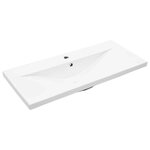 vidaXL Ensemble de meubles de salle de bain 2 Pièces gris béton