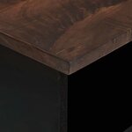 vidaXL Unites TV avec tiroir Noyer 105 x 33 x 46 cm Bois d'ingénierie