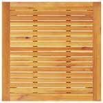 Ensemble de jardin 3 pièces en bois massif d'acacia