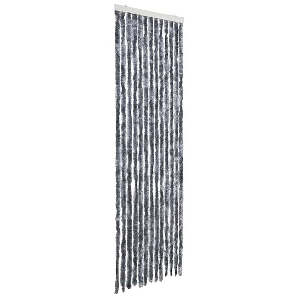 vidaXL Moustiquaire Argenté 56x200 cm Chenille